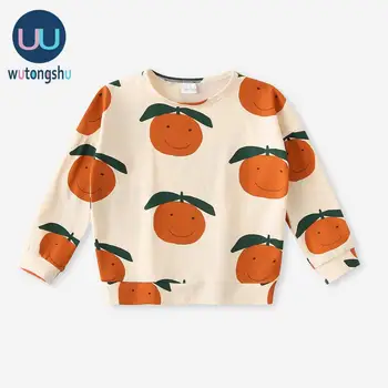 Batoľa Chlapec Dievča Oblečenie Rodiny Zodpovedajúce Oblečenie Bavlna Bežné Tshirts + Šaty Oranžové Ovocie Dieťa Romper + Leginy Deti Oblečenie