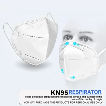 1-500pcs dospelých masku na tvár ffp2mask ochranné masky mondmasker kn95 maska dropshipping 10day do Španielska kn95 mascarillas certificadas