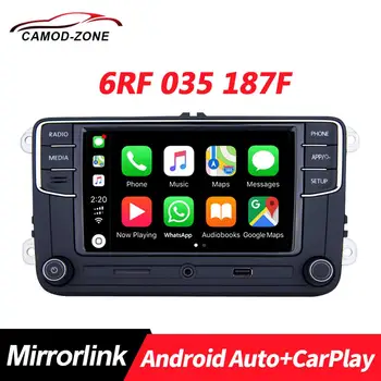 Android Auto Carplay RCD330 Plus RCD330G RCD340G RCD 330 Pre 6RF 035 187F Pre VW Tiguan Golf 5 6 MK5 MK6 Passat, Polo 187F