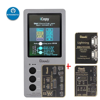 QIANLI iCopy Plus LCD Displej Pôvodnú Farbu Opraviť Programátor pre iPhone 11 Pro Max XR XSMAX XS 8P 8 7 Dotykový EPROM / Vibrátor