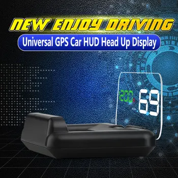 Zrkadlo T900 HUD obd2 Auto Head up displej Rýchlosť Projektor prekročenia rýchlosti ot. / MIN Napätie Bezpečnostný Alarm Počítač ot. / MIN Napätie