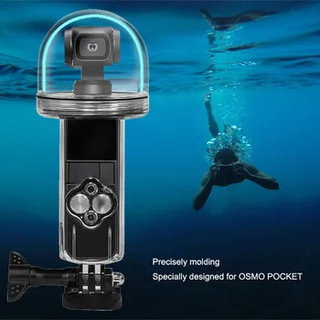 Športové akcie kamery príslušenstvo pre DJI Osmo Vrecku Vodotesné púzdro Prípade Shell Potápanie 60M Spôsob Coperation dropshipping