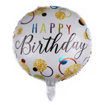 18-palcové Happy Birthday Balóny, Nafukovacie Hélium Baloon Narodeninovej Party dekorácie deti Globos Deti, hračky, Darčeky 10pcs/veľa