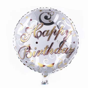 18-palcové Happy Birthday Balóny, Nafukovacie Hélium Baloon Narodeninovej Party dekorácie deti Globos Deti, hračky, Darčeky 10pcs/veľa