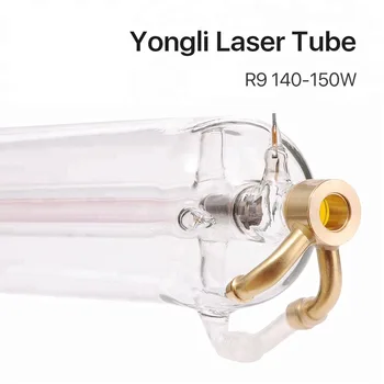 CL72 Yongli 80W 100W 130W 140W CO2 Laserové Trubice Model R3 R5 R7 R9