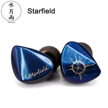 Moondrop Starfield HIFI Audio Dynamické In-ear Slúchadlá Oxidu Nanotube Membrána IEM s 2 Pin 0.78 mm Odnímateľný Kábel