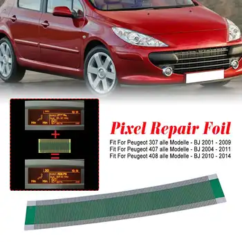 1Pcs Multi Info LCD Displej Pixelov Opravy Fólie Ploché LCD Panel Konektor na Opravu Peugeot 307/407/408