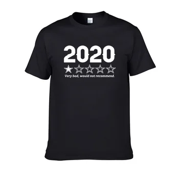 2020 Veľmi Zlé By neodporúča Bavlna Krátke Sleeve Tee Muž Topy Tričko nové letné Košele Homme