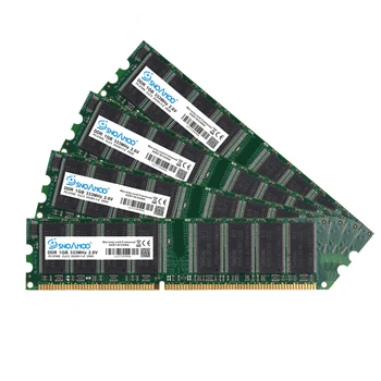 SNOAMOO DDR1 DDR 1GB PC2700/3200 DDR 333MHz/400MHz 184Pin Desktop PC pamäť CL2.5 DIMM RAM 1G Doživotná Záruka