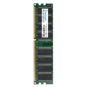 SNOAMOO DDR1 DDR 1GB PC2700/3200 DDR 333MHz/400MHz 184Pin Desktop PC pamäť CL2.5 DIMM RAM 1G Doživotná Záruka