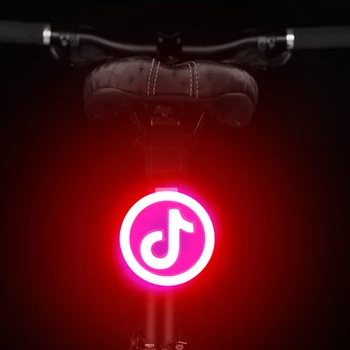 Dropshipping Multi Svetelné Režimy Bicyklov Svetla USB Nabíjanie Led Svetlo, Blesk Chvost Zadné stropné Svetlá na Horách Sedlovka na Bicykel