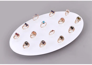 Akryl krúžok držiak na šperky stojan na prstene, šperky vystavovateľ prípade krúžok držiteľov jewlery pandora krúžok organizátor zásobník vitrína