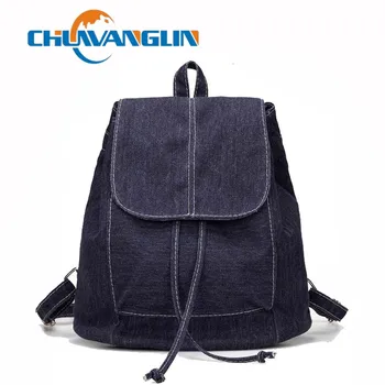 Chuwanglin Nový batoh ženy bežné plátno mochila feminina cestovné tašky Wild Šnúrkou batoh tašky pre ženy 2018 C0115