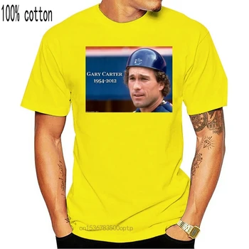 Gary Carter Rip Montreal Expos Ny Mets T Shirt Nové Pánske Jarné Letné Šaty S Krátkym Rukávom Bežné