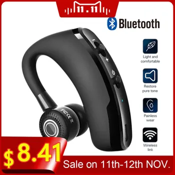 Nové V9 Handsfree Bezdrôtové Bluetooth Slúchadlá Kontrola Hluku Business Bezdrôtový Bluetooth Headset s Mikrofónom pre Vodiča Šport