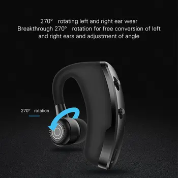 Nové V9 Handsfree Bezdrôtové Bluetooth Slúchadlá Kontrola Hluku Business Bezdrôtový Bluetooth Headset s Mikrofónom pre Vodiča Šport