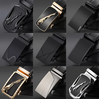 Č.ONEPAUL, slávny nový štýl, pánske pás s kovovým automatickej pracky, značkové zo skutočného luxusné kožené, podnikanie mužov