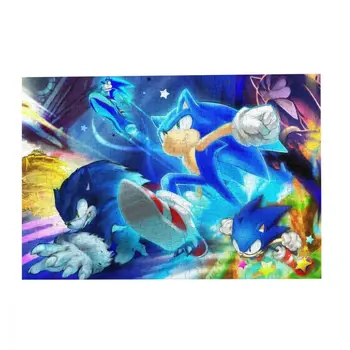 Sonic Vlastné Puzzle Pre Dospelých 300 Kus Nuda Buster Činnosť Mozgu Teaser Pet Portrét Horizontálne