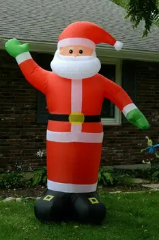 Nafukovacie obrie Santa Claus Vonku Vianočné Dekorácie pre Domov Dvore, Záhradné Dekorácie Veselé Vianoce Vitajte Oblúky
