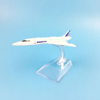 1/400 16 cm Diecast Air France Concorde Lietadlo Lietadlo Lietadlo Modelu Deti Darček