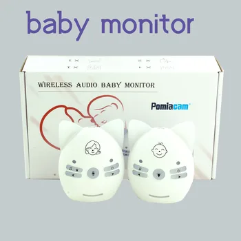 V20/V30 Prenosné Baby Sitter 2.4 GHz Baby Monitor Audio Digitálny Hlasový Vysielanie Dvakrát Hovoriť Nočné svetlo