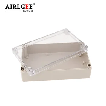 200 * 120 * 56MM priehľadný kryt HOBBY outdoor box ABS plast nepremokavé spojovacej skrinke PVC box kábel rozvádzačové