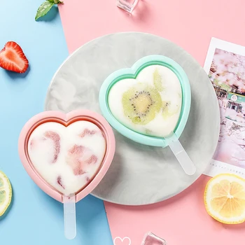 Domáce DIY Ice Cream Silikónové Formy Viaceré Farebné Letné Popsicle Maker Kuchynské Náradie pre Domácnosť Jedlo pre Deti