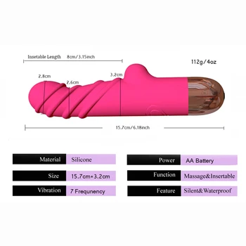 FAAK 2020 G mieste vibrátory silikónové rebrovaný vibračná masáž prostaty stimulovať klitoris žena masturbovať sexuálne hračky pre mužov, ženy