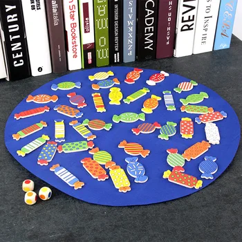 Detské Drevené Hračky Stolové Hry Candy Tvary Pamäť Vzdelávanie V Materských školách Vzdelávacie Hračky pre Deti,
