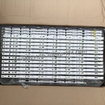 Podsvietenie LED pásy 8 lampa pre Thomson 65UA6606 L65E5800A 4C-LB650T-YH3 LVU650CMDX 4C-LB650T-VH3 TCL_ODM_650d30_3030C_12X8 V4 V2