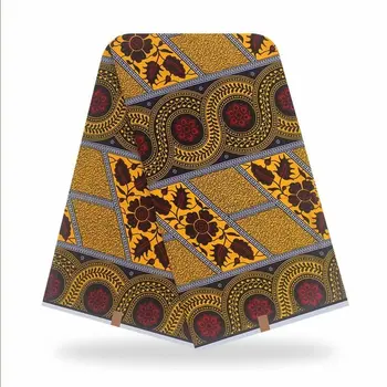 Africké najnovšie vosk tkanina bavlna afriky vosk vytlačí textílie Zaručiť skutočnú ankara vosk Nigérijský štýl textílie
