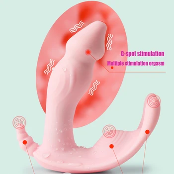 Bezdrôtové Diaľkové Ovládanie Strapon Vibrátor Nohavičky Pošvy G-Spot Vibrátor Klitorisu Upozorňuje dospelých, hračky, Sex Hračky pre Ženy, sex shop