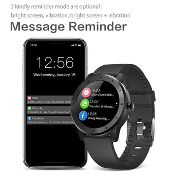 Žaluď Smart Nepremokavé Smart Hodinky Vstavaný GPS Srdcovej frekvencie Monitora Fitness Tracker Krokomer pre iOs a Android.