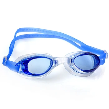 Nastaviteľné Okuliare Deti Plávanie Okuliare, Anti-Fog UV Ochranu Vodotesný Silikónový Zrkadlové Bazén, Plávanie Okuliare