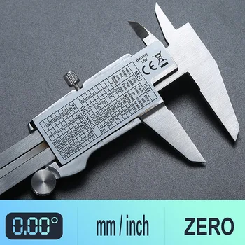 Digitálny Strmeň z Nerezovej Ocele Elektronické Vernier Strmene 6Inch 0-150mm Kovové Mikrometer na Meranie Strmeň Meradlá#2