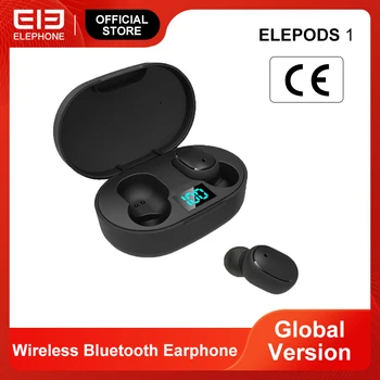 ELEPHONE ELEPODS 1 TWS Slúchadlá LED Displej Ture Bezdrôtové Slúchadlá Hlasové ovládanie Bluetooth 5.0 Zníženie Hluku Ťuknite na položku Control