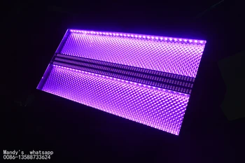 LED RGB 3IN1 Super Svetlé Strobe Light Umývanie Strobo 2V1 Farby Mix DJ Efekt Farby Hudby Svetlo Disco Svadobné Party Stage Osvetlenie