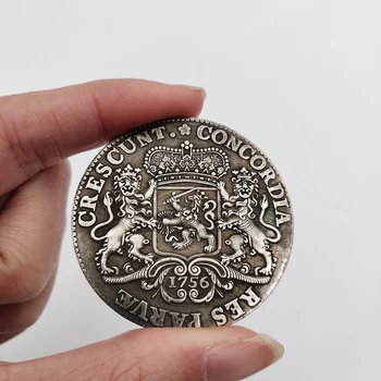 1756 Holandský Pamätných Mincí, Jazda Na Koni Mince Zber Milenca Dekorácie Remesiel Suvenír Pre Darček
