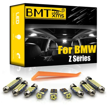 BMTxms Pre BMW E36 Z3 Z4 E85 E86 E89 Kupé Kabriolet Auto Interiérové LED Dome Mapu batožinového priestoru Rukavice Box Zrkadlo na líčenie Svetla Kit Canbus