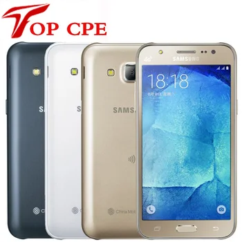 Pôvodné odomknutý Samsung Galaxy J5 J500F J500H 8 gb ROM 1,5 GB RAM 1080P 13.0 MP Fotoaparát 5.0 inch LTE Zrekonštruovaný Mobilný telefón