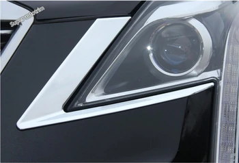 Lapetus Chrome Predných Svetlometov predné Svetlá na Čítanie Viečka Obočie Kryt Výbava Pre Cadillac XT5 2016 - 2020 ABS Doplnky Exteriéru
