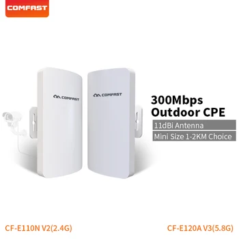 WIFI Router mini outdoor CPE 300Mbps 1-2 KM Dlhú Rozsah IP Kamera Projektu wireless repeater extender dlhý rad vonkajšie most