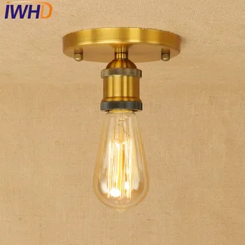 IWHD Loft Štýl Edison Priemyselné Stropné Svetlá Antik Kovové Vintage Stropné Svietidlá Vnútorné Osvetlenie Listry De Sala