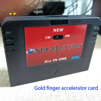 Sega Hry Doskové Pseudo Saturn NOVÝ-ALL-IN-1 s Priamym odčítaním 4M Urýchľovač Goldfinger funkcia Action Replay 8MB Pamäťová Karta