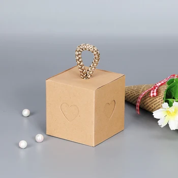 10Pcs Vianočné Cukrovinky Box Darček Pole Prázdne White Black Kraft Papier Box Pre Krém na Tvár Kozmetické Jar Šperky Skladovanie Darčekové Krabice