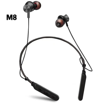 BT M8 Bezdrôtový Headset Šport Bluetooth slúchadlo Neckband Magnetické Basy Headset Handfree Slúchadlá s Mikrofónom pre Xiao Huawei
