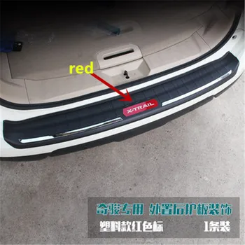 Auto Styling nerezová oceľ Zadný Nárazník Chránič Prahu batožinového priestoru Behúňa Doska Trim na Nissan X-Trail X Trail T32 2016