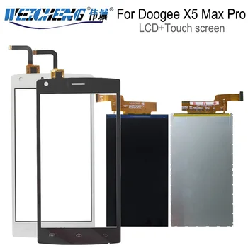 Pre Doogee X5 Max LCD Displej+Dotykový Displej Digitalizátorom. Pre Doogee X5 Max Pro Obrazovke LCD Pantalla Náhradné Diely+Nástroje a Pásky