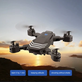 LS11 Skladacia RC Drone s 4K HD Kamera Mini RC Quadocopter Optický Tok, Duálne Kamery Drone 4k Profesional Chlapec Hračky