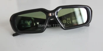 Pôvodné originálne shutter okuliare 3D DLP okuliare pre BenQ W1070 / W750 / W1080ST kompatibilné iné DLP-LINK projektory